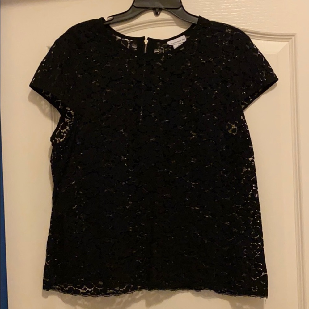 Black Lace Shirt